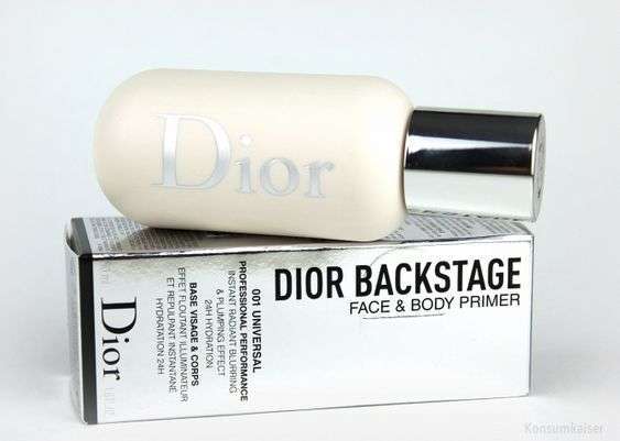 dior backstage face and body primer