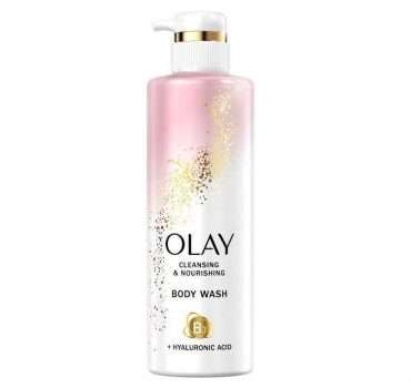 Olay hyaluronic acid cleansing and nourishing body wash