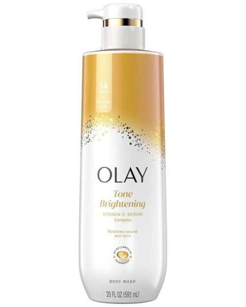 Olay- Tone brightening vitamin c Body Wash.