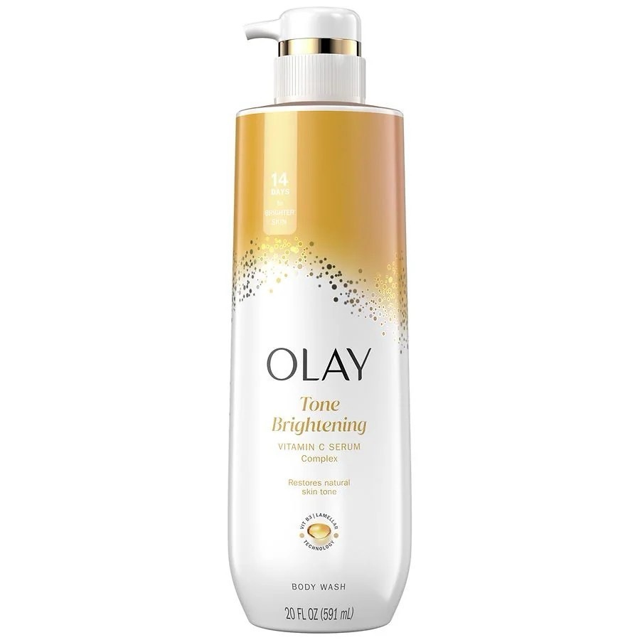 Olay- Tone brightening vitamin c Body Wash.
