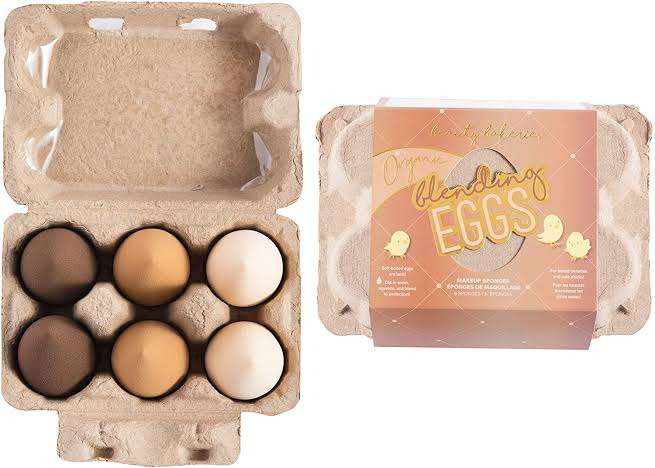 Beauty bakerie blending eggs