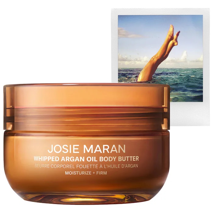 Josie Maran 
Always Nude (Unscented) - Whipped Argan Oil Refillable Firming Body Butter Jar