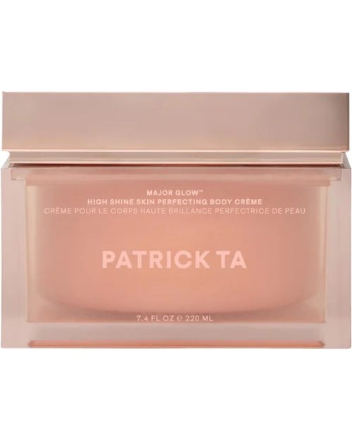 PATRICK TA 
Major Glow High Shine Skin Perfecting Body Crème