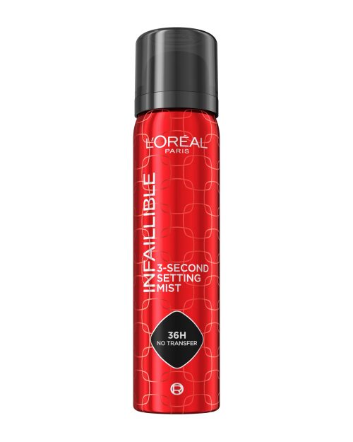 L'Oreal Paris Infallible 3-second Setting Spray, Long-Lasting Fixing Spray