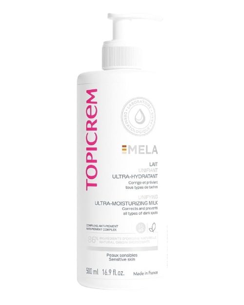 TOPICREM Mela Unifying Lightening Ultra-Moisturizing Milk 500 ml