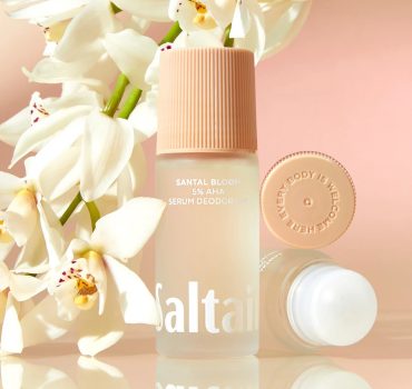Saltair 5% AHA Serum Deodorant- SantalBloom