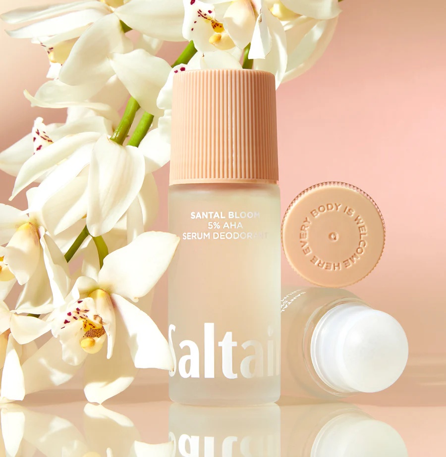 Saltair 5% AHA Serum Deodorant- SantalBloom