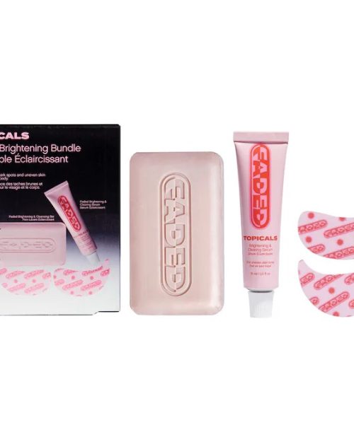 Topicals Faded Brightening Bundle for Discoloration on Face & Body (UNSCENTED)