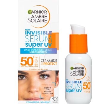 Garnier Ambre Solaire SPF 50+ Super UV Invisible Face Serum 30ml
