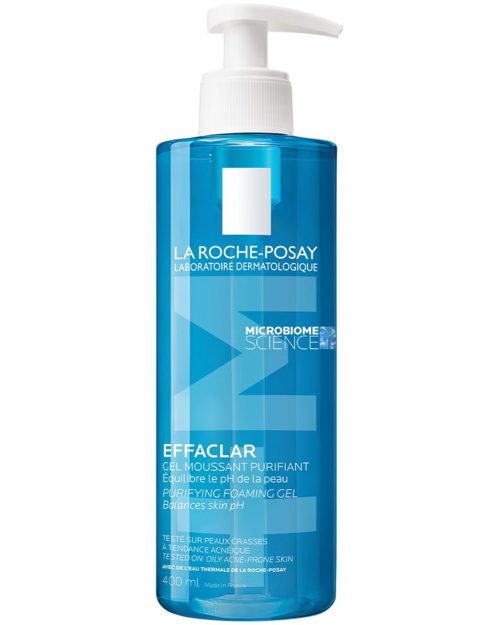 La Roche-Posay Effaclar Purifying Foaming Gel Cleanser for Oily, Blemish-Prone Skin 400ml