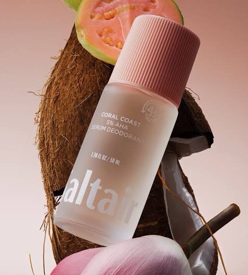 Saltair 5% AHA Serum Deodorant- Coral coast