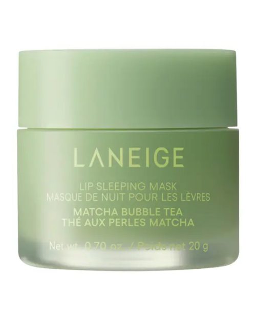 Laneige Lip Sleeping Mask Intense Hydration with Vitamin C- Matcha Bubble tea 20g