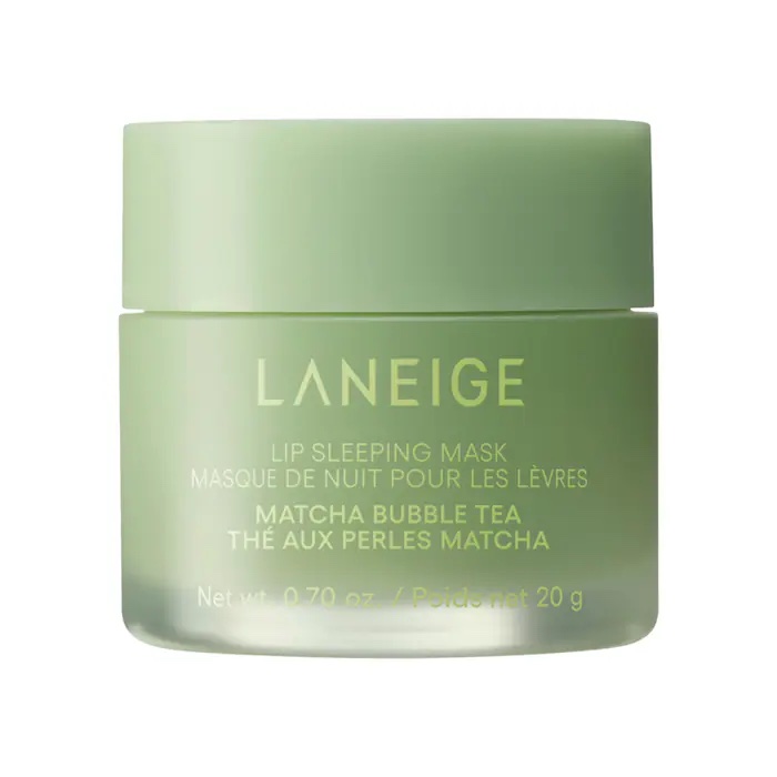 Laneige Lip Sleeping Mask Intense Hydration with Vitamin C- Matcha Bubble tea 20g