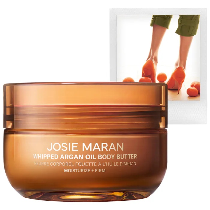 Josie Maran- Sweet Citrus - Whipped Argan Oil Refillable Firming Body Butter Jar