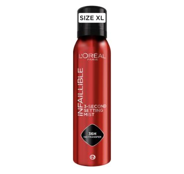 L'Oreal Paris Infallible 3-Second Makeup Setting Spray Mist XL 150ml