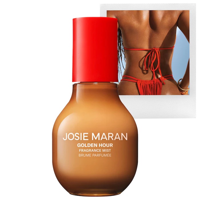 Josie Maran Golden Hour - Body + Hair Fragrance Mist with 100% Natural Scents