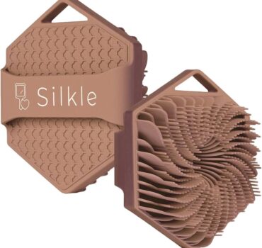 Silkle Silicone Body Scrubber - Exfoliating Bath Brush and Skin Cleanser