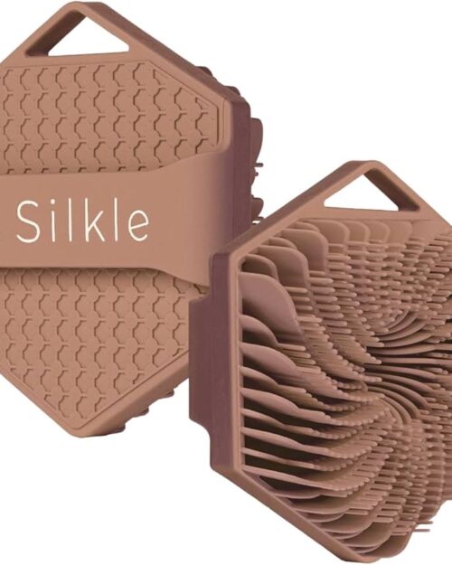 Silkle Silicone Body Scrubber - Exfoliating Bath Brush and Skin Cleanser