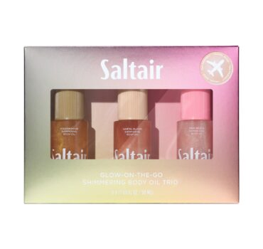 Saltair Glow-On-The-Go Shimmering Body Oil Trio