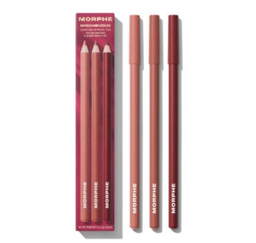 Morphe Mischievous Signature Lip Pencil Trio