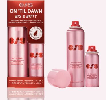 One/Size BIG & BITTY
ON 'TIL DAWN MATTIFYING WATERPROOF SETTING SPRAY DUO