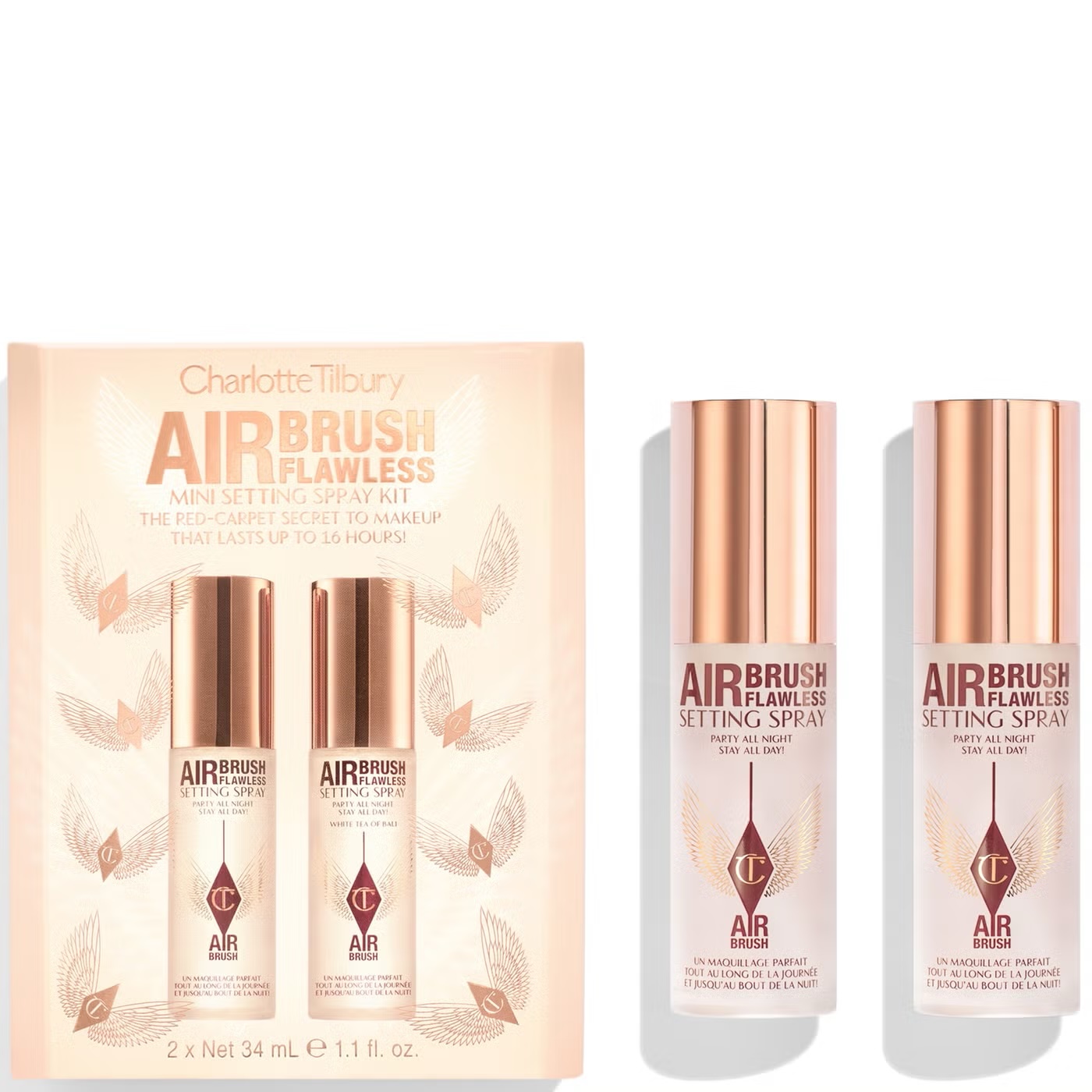 Charlotte Tilbury Airbrush Flawless Setting Spray Kit