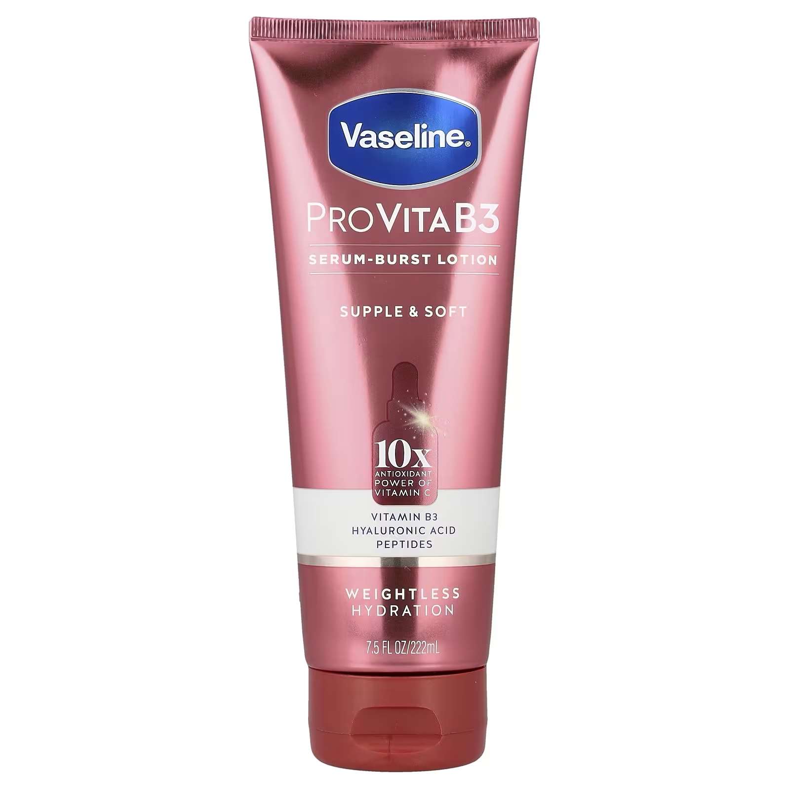 Vaseline ProVitaB3, Serum-Burst Lotion, Supple & Soft, 7.5 fl oz (222 ml)