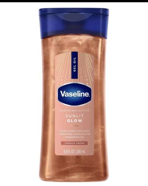 Vaseline Glazed & Glisten Sunlit Glow Body Gel oil