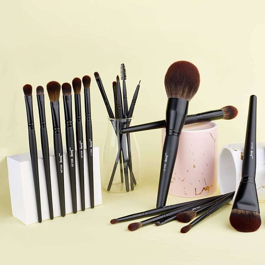 Jessup reliable professional Makeup brush set- 21pcs - Image 3