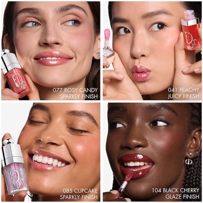Dior Lip Glow Oil Hydrating High-Shine Gloss - Image 3