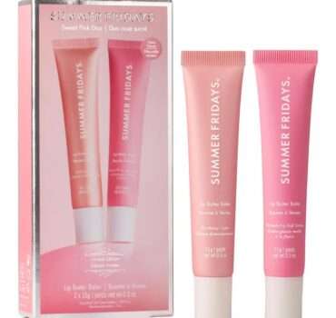 Summer Fridays Sweet Pink Duo with Birthday Cake + Strawberry Soft Serve Lip Butter Balm