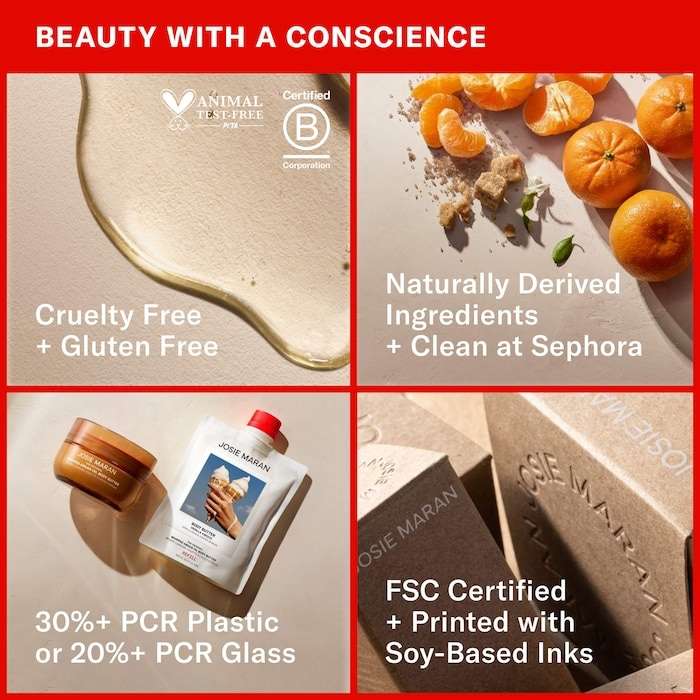 Josie Maran Hydrating + Cleansing Argan Refillable Body Wash - Image 7