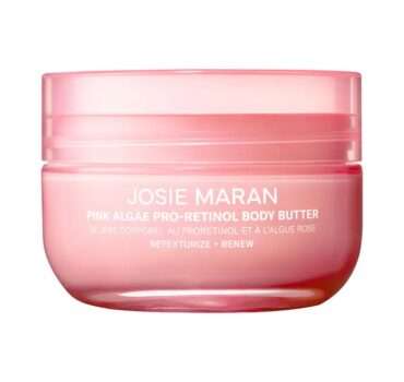 Josie Maran Pink Algae Pro-Retinol Body Butter for Anti-Aging and KP