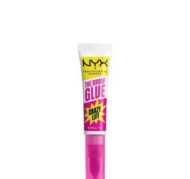 Nyx Professional Makeup The Brow Glue Crazy Lift, Brow Lamination Gel- Transparent