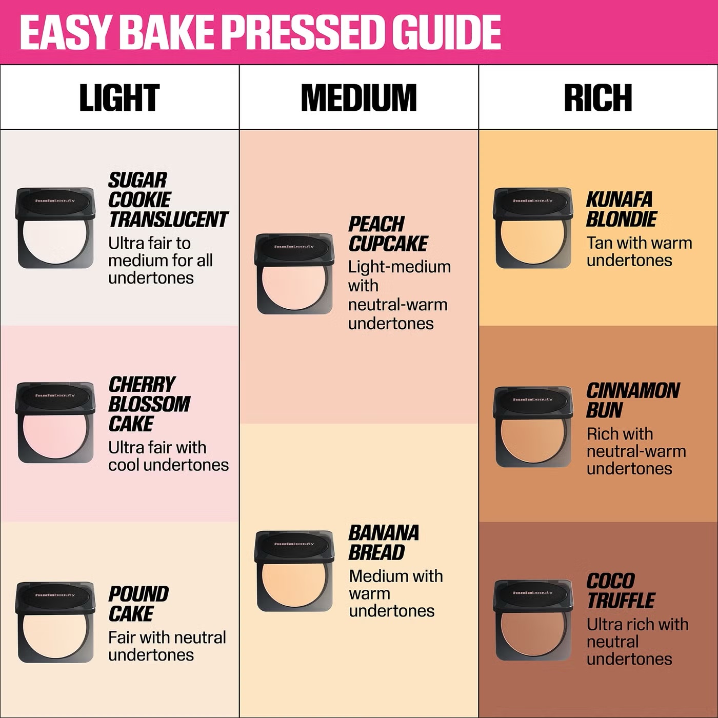 HUDA BEAUTY Easy Bake Pressed - Image 2