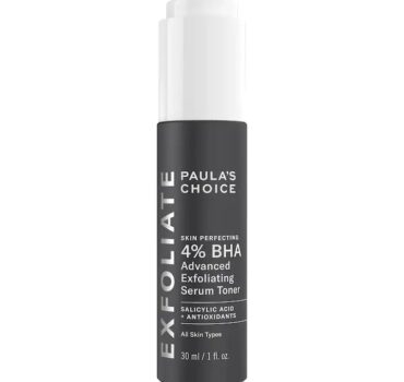 Paula’s Choice- Skin Perfecting 4% BHA Advanced Exfoliating Serum Toner