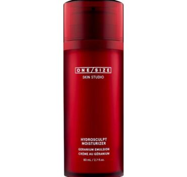 One/size Hydrosculpt Hydrating Cream Moisturizer with Geranium Oil Emulsion