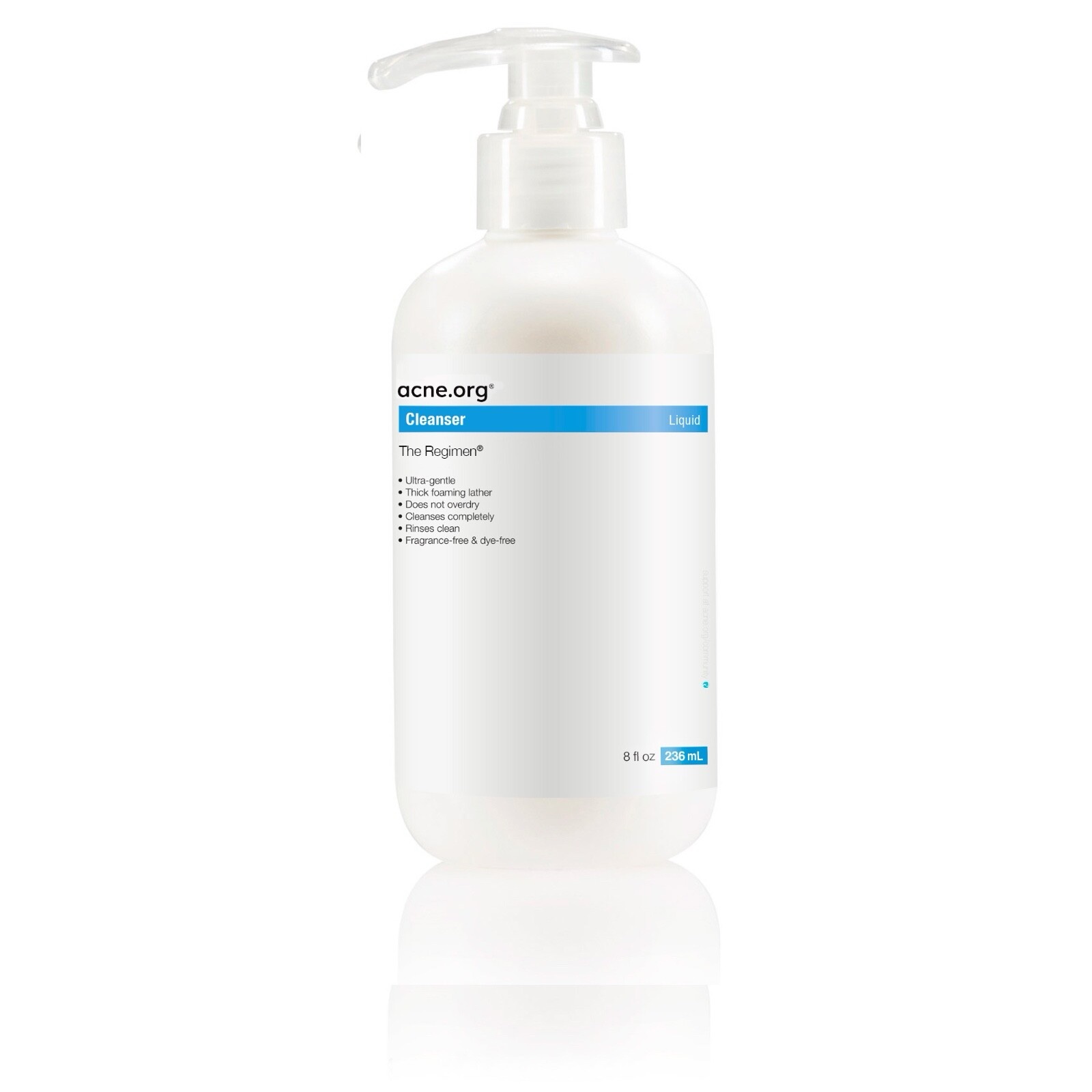 Acne.org Gentle Face Wash for Acne-Prone Skin, Now with Increased Foaming and always pH-Balanced