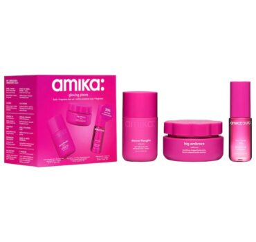 Amika Glowing Places Body Care & Fragrance Gift Set