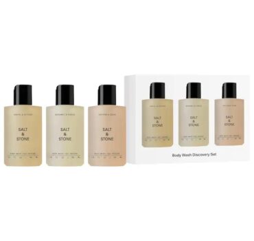 Salt & Stone Mini Body Wash Discovery Gift Set