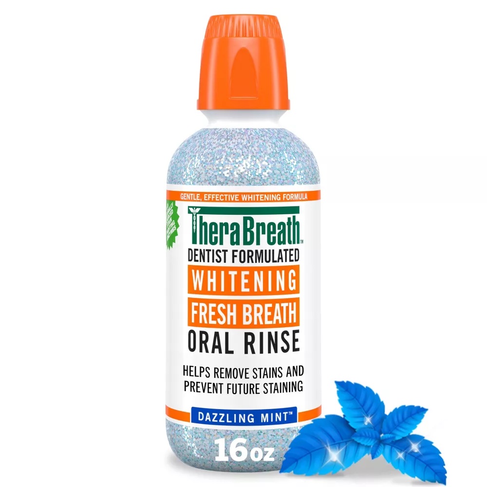 TheraBreath Whitening Mouthwash- 16oz
