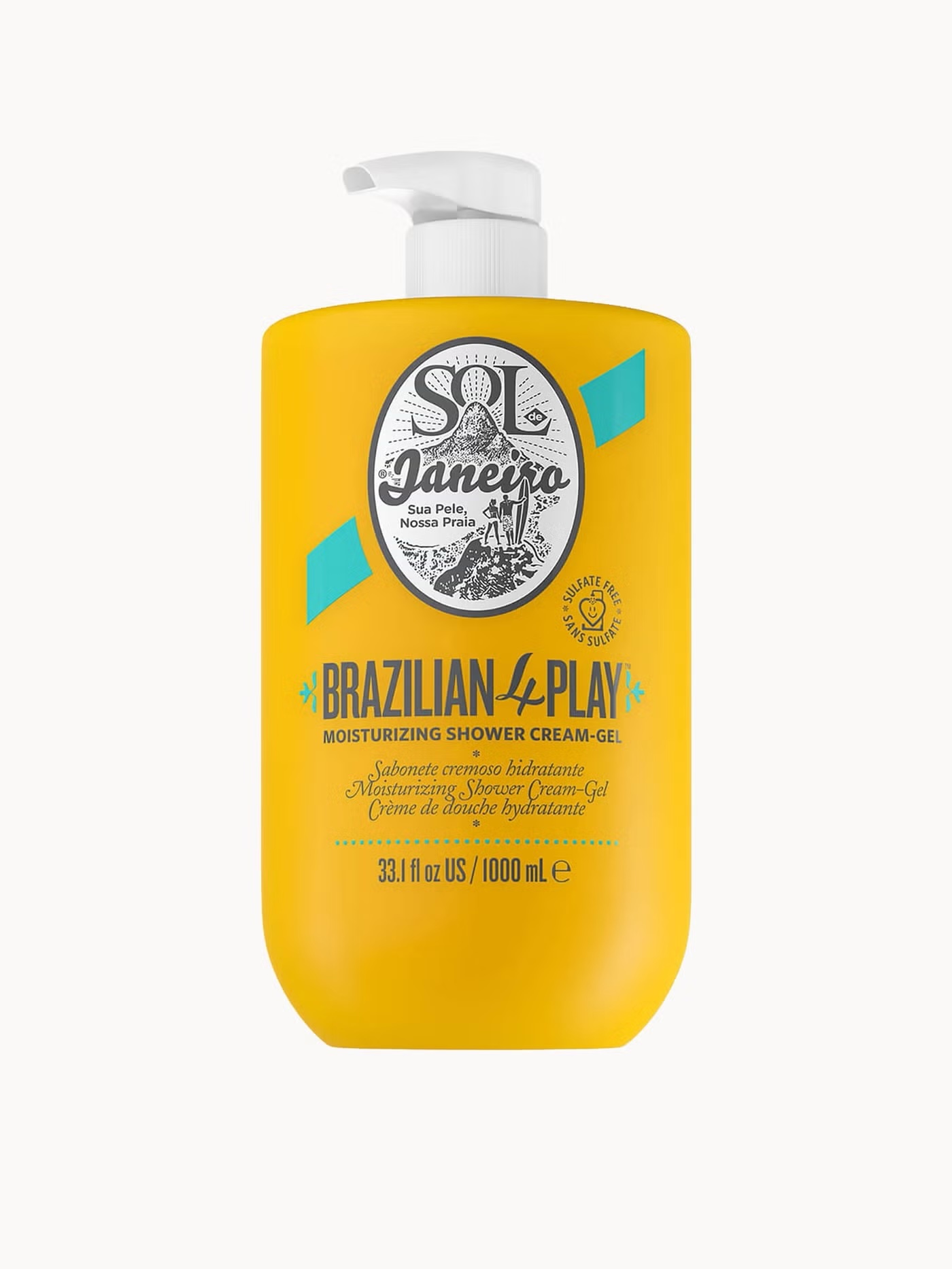 SOL DE JANEIRO BRAZILIAN 4 PLAY MOISTURIZING SHOWER CREAM-GEL 1000ML