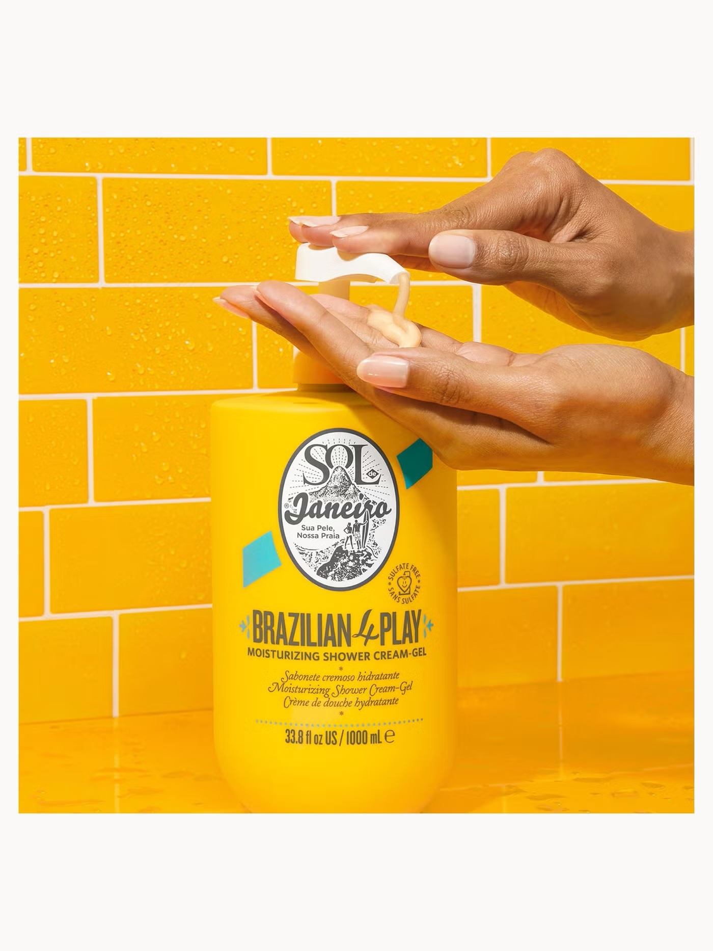 SOL DE JANEIRO BRAZILIAN 4 PLAY MOISTURIZING SHOWER CREAM-GEL 1000ML - Image 2