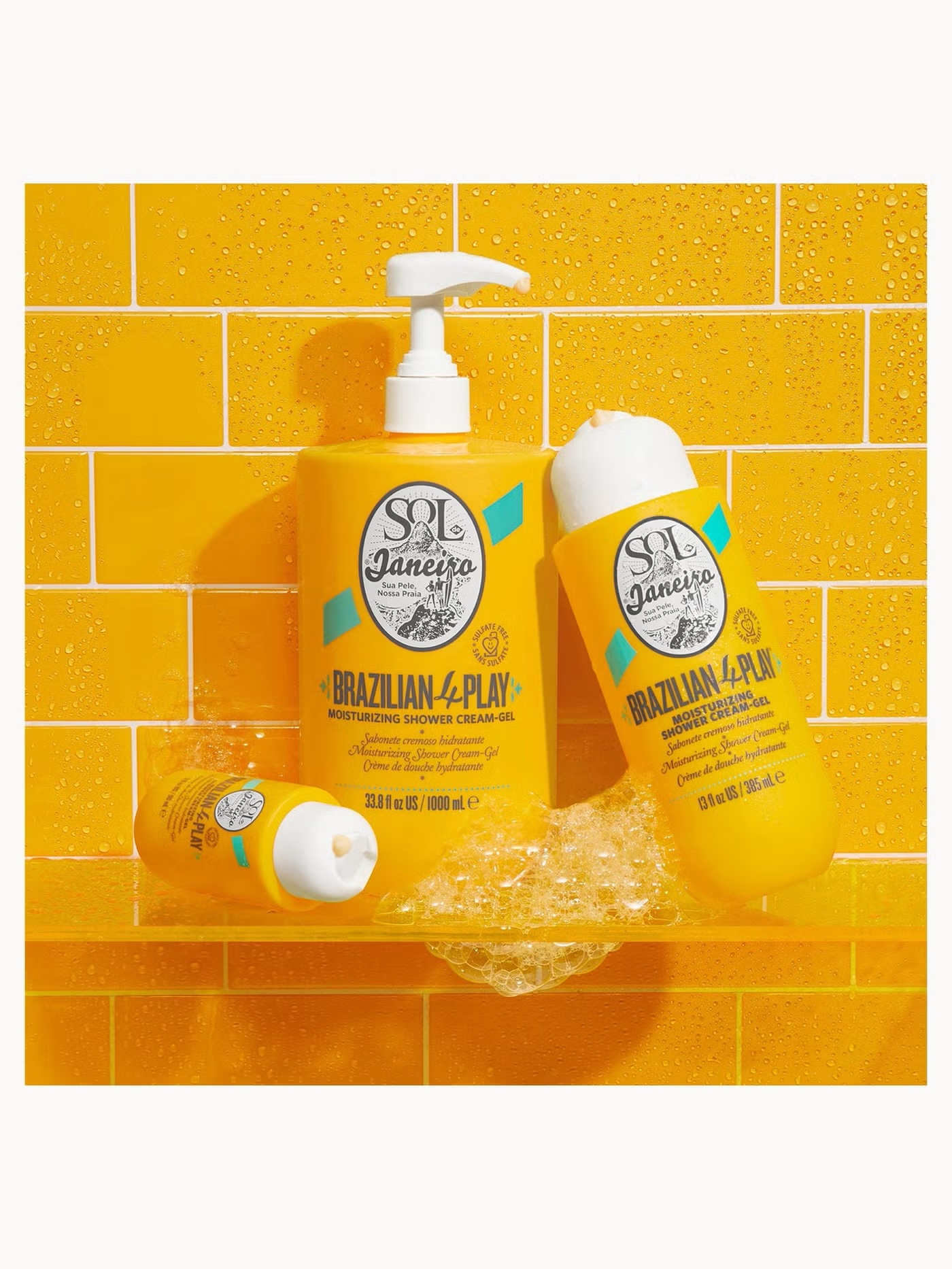 SOL DE JANEIRO BRAZILIAN 4 PLAY MOISTURIZING SHOWER CREAM-GEL 1000ML - Image 3