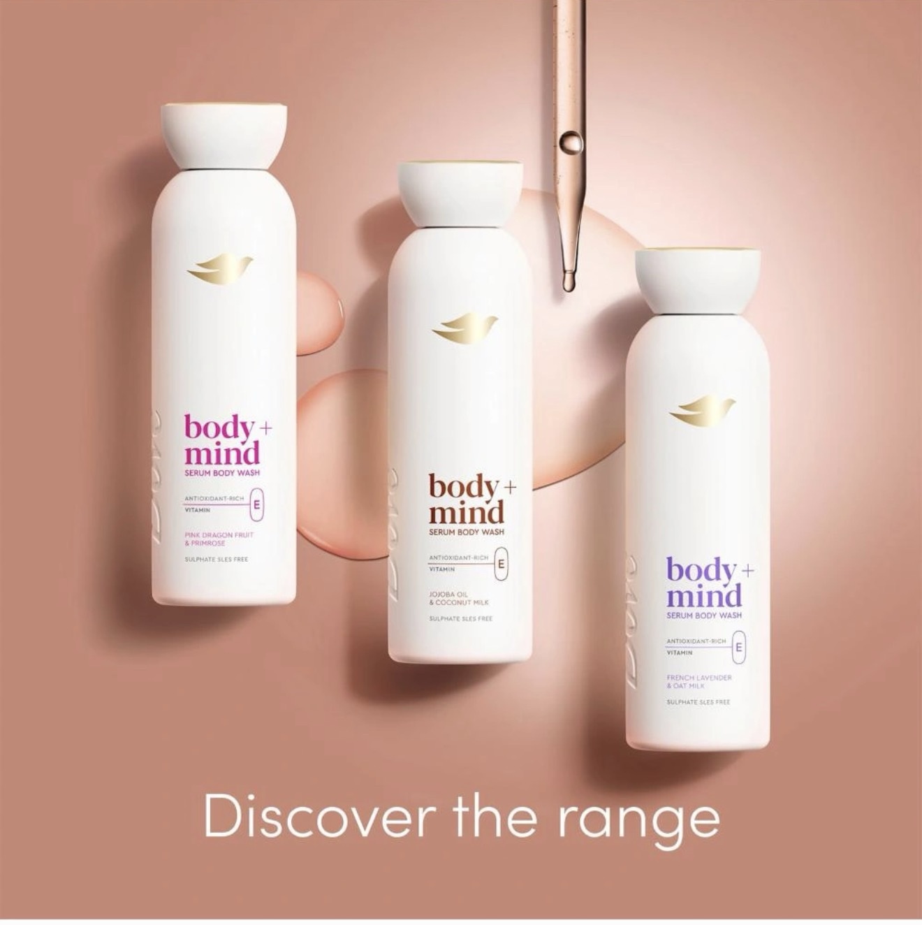 Dove Body + Mind is Body Wash 350ml - Image 3