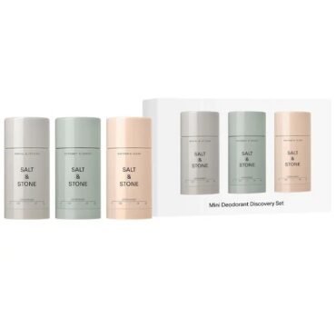 Salt & Stone Mini Deodorant Discovery Gift set