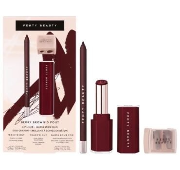 Fenty Beauty Berry Brown'd Pout Lip Liner + Gloss Stick Duo