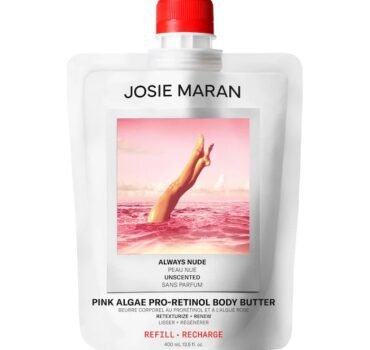 Josie Maran Pink Algae Pro-Retinol Body Butter for Anti-Aging and KP- Refill