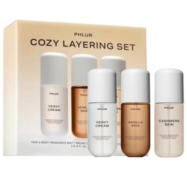 PHLUR Cozy Layering Body Mist Trio Set