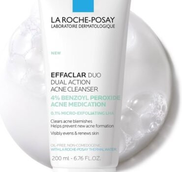 La Roche-Posay Effaclar Duo Dual Action Acne Cleanser 4% Benzoyl Peroxide 200ml